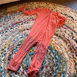 Kyte Baby Zipper Front Romper 18-24 months Coral
